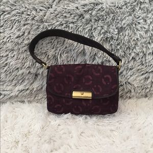 Purple Coach Purse